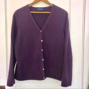COZY cashmere cardigan- Charter Club